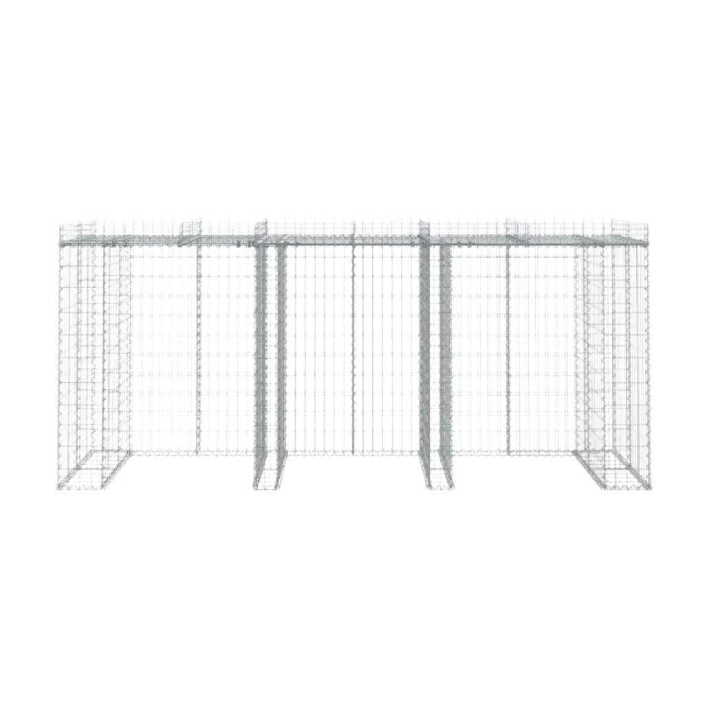 メッシュストレージ用コンテナ 屋外使用向け スチール製 200 x 90 x 100