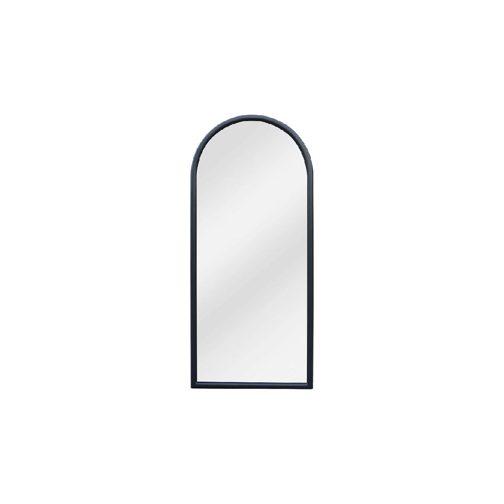 Miroir en forme d'arc pour usage domestique en métal - 50 x 20 x 150