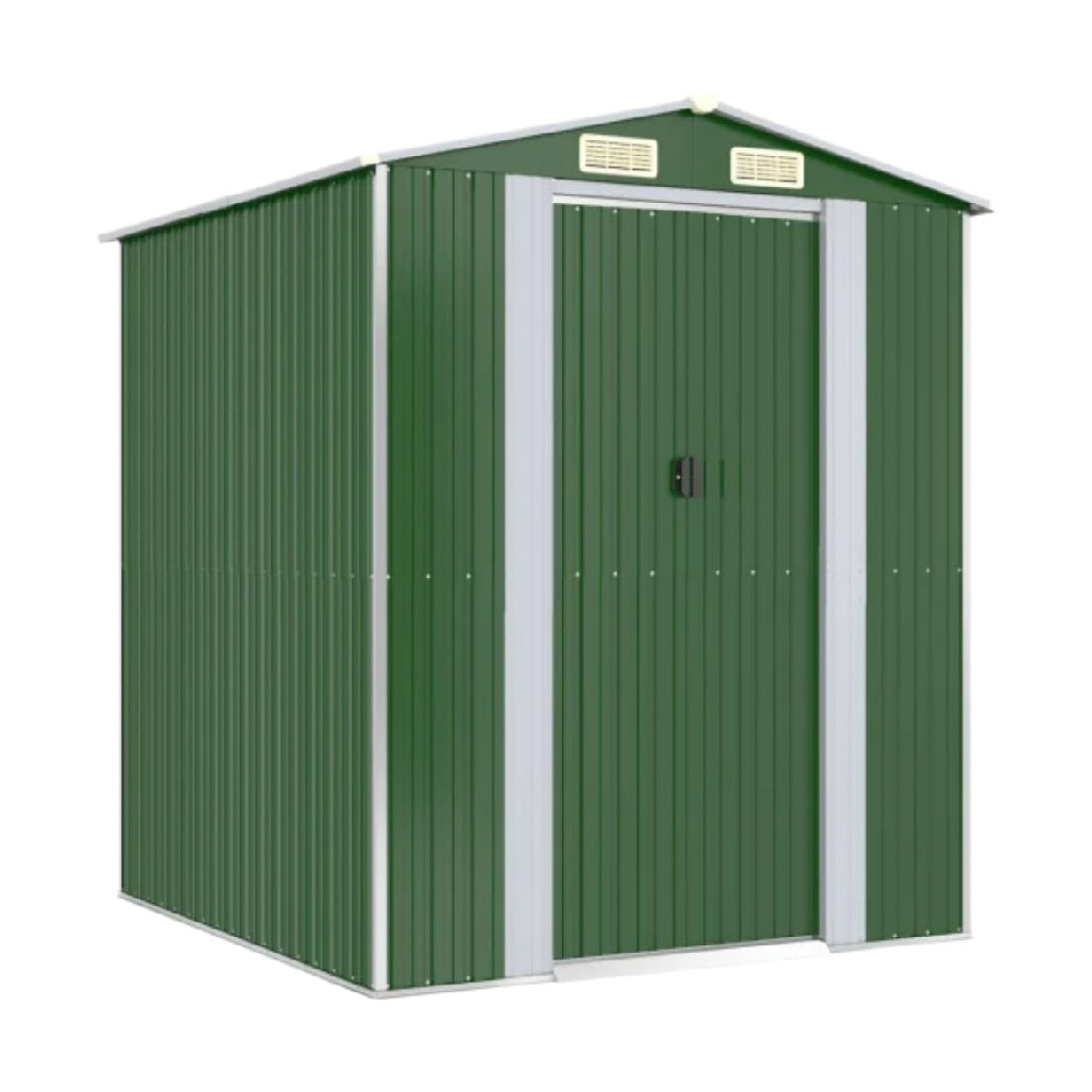 金属製物置き場 - ガーデンや倉庫での使用に適した - スチール製 - 180 x 120 x 180