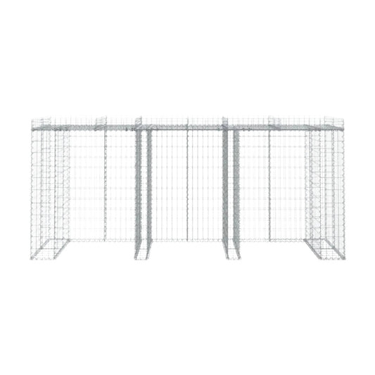 メッシュストレージ用コンテナ　屋外使用向け　スチール製　200 x 90 x 100