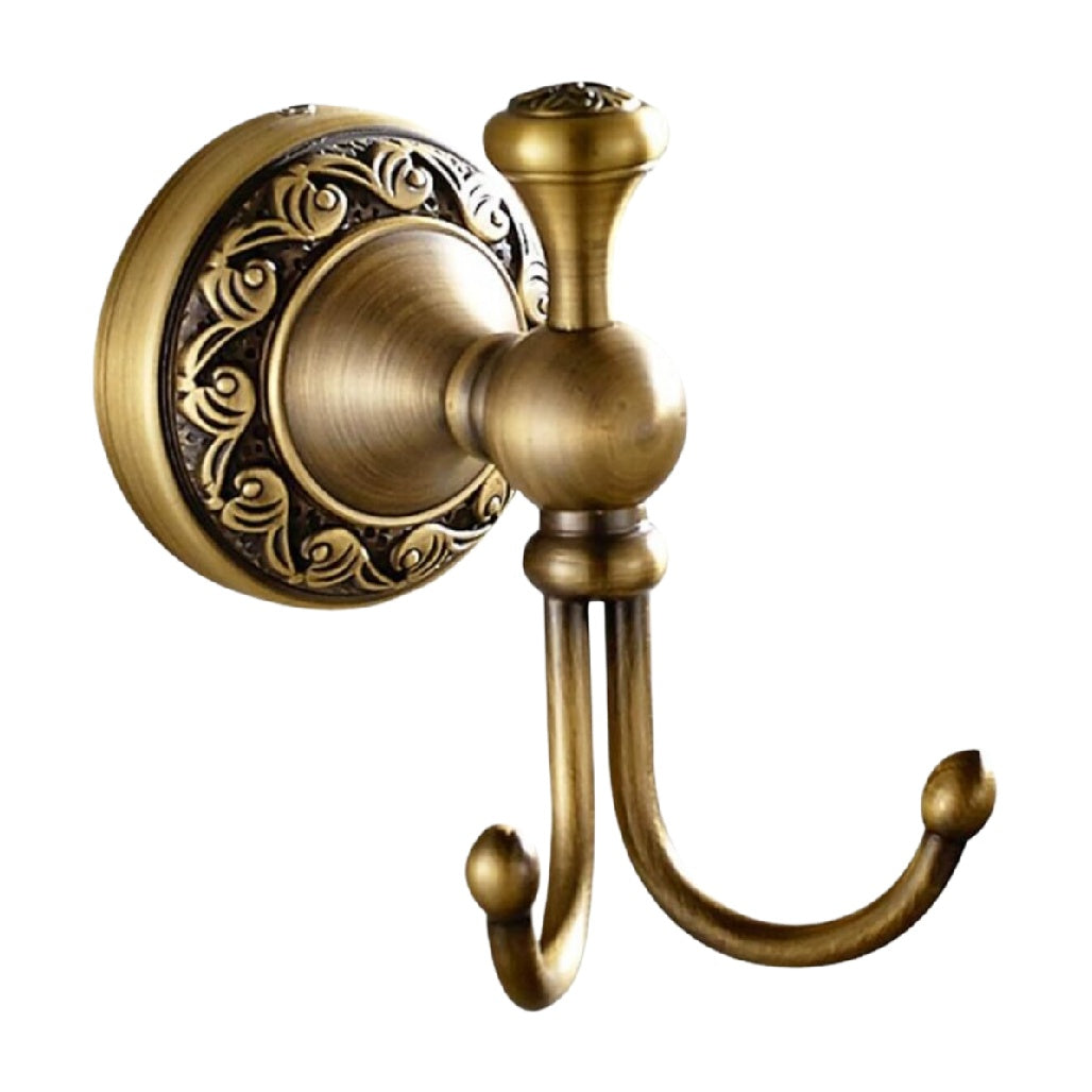 Crochet mural décoratif en métal pour suspendre divers objets - 10 x 5 x 6