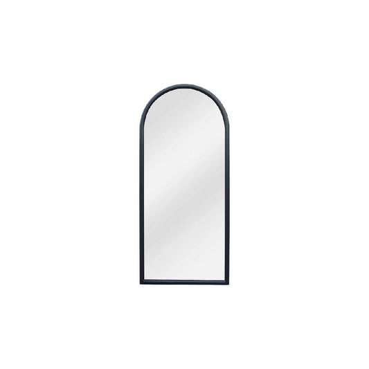 Miroir en forme d'arc pour usage domestique en métal - 50 x 20 x 150
