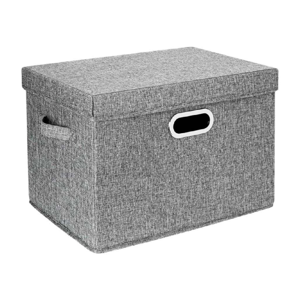 Boîte de rangement en tissu pour la maison - 35 x 25 x 25