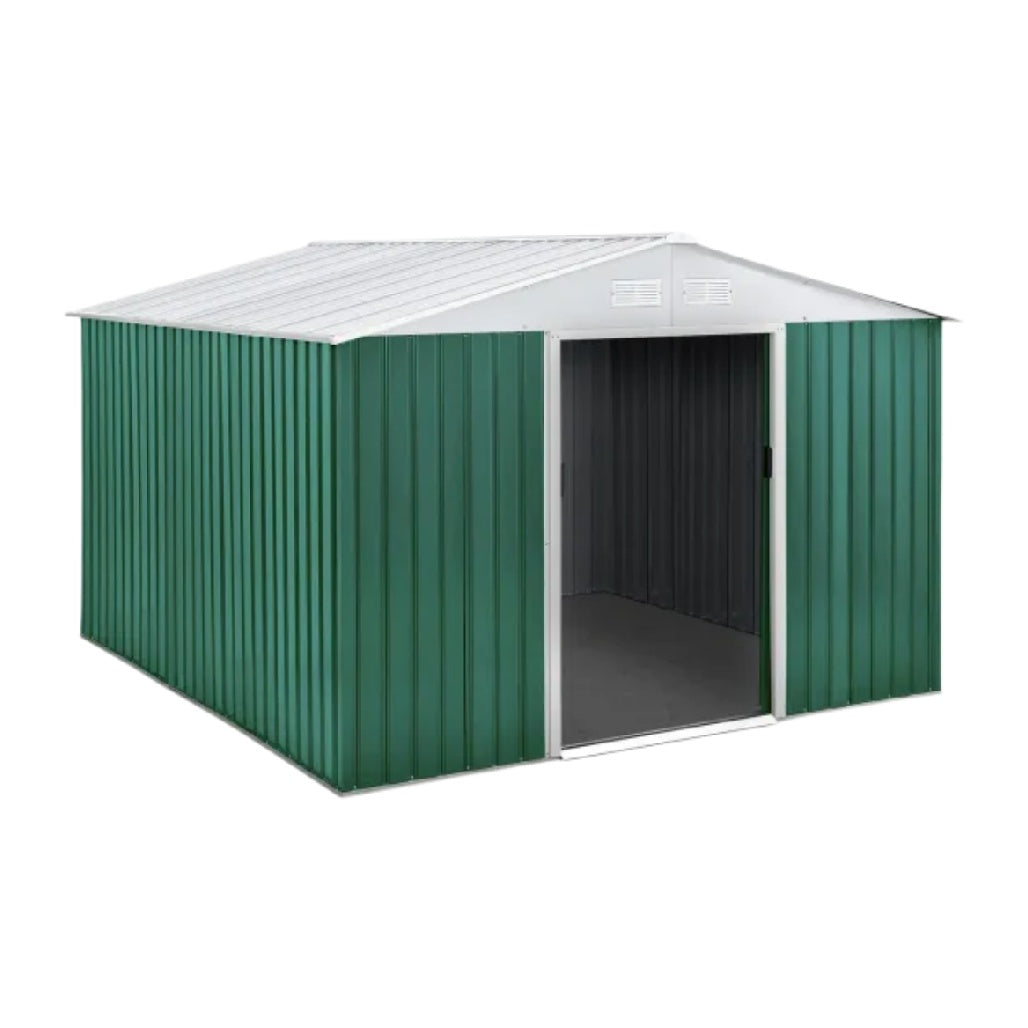 スチール製収納小屋 - 庭やガレージでの物置に最適 - 材質はスチール - 300 x 200 x 220